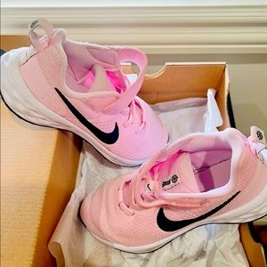 Kids Pink Nike Shoes